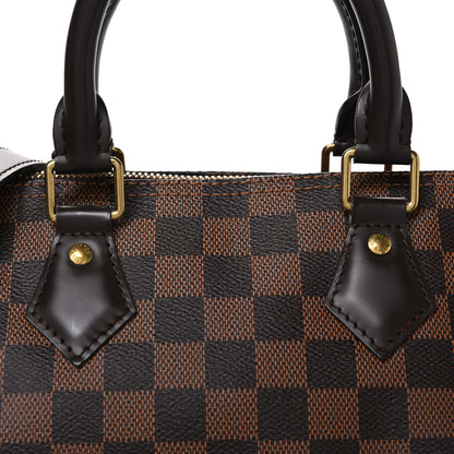 Louis Vuitton Damier Ebene Speedy Bandouliere 25 8 of 10