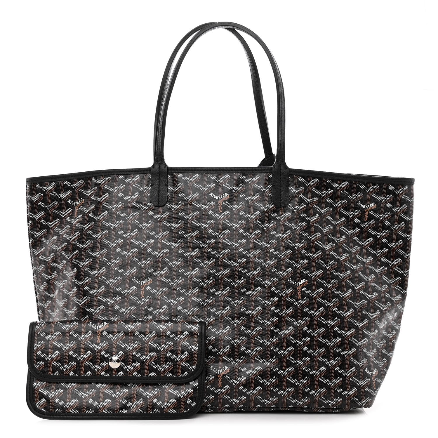 Goyard Goyardine Saint Louis PM Black 1 of 8