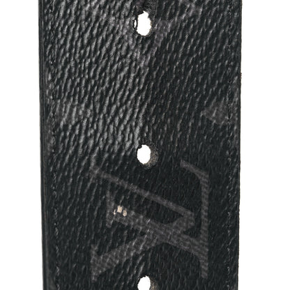 Louis Vuitton Monogram Eclipse Taigarama 40mm LV Initiales Reversible Belt 100 40 Black 6 of 7