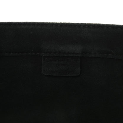 Christian Dior Suede Large Sea Book Tote Black 6 of 9