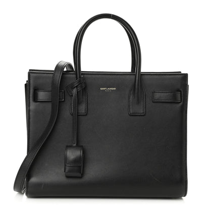 Saint Laurent Calfskin Baby Sac De Jour Black 1 of 9