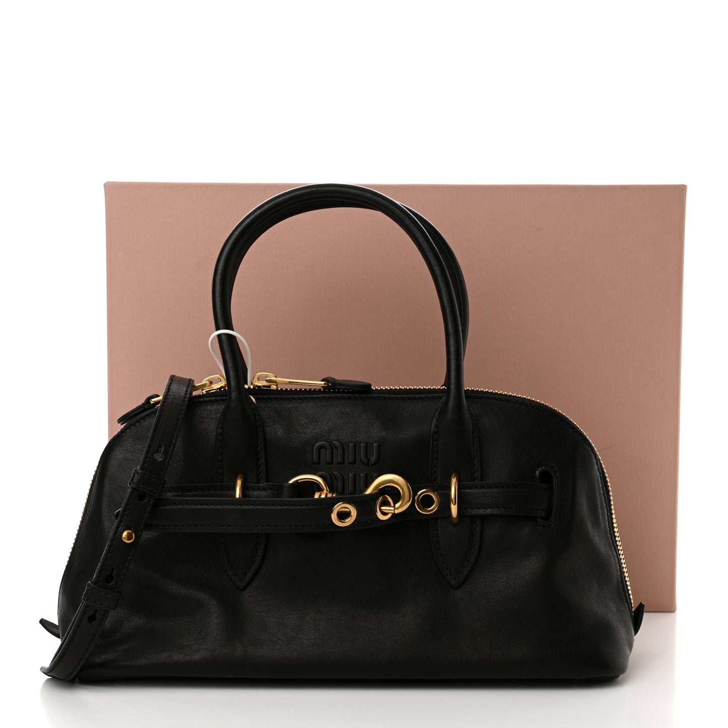Nappa Aviator Regular Aventure Bag Black