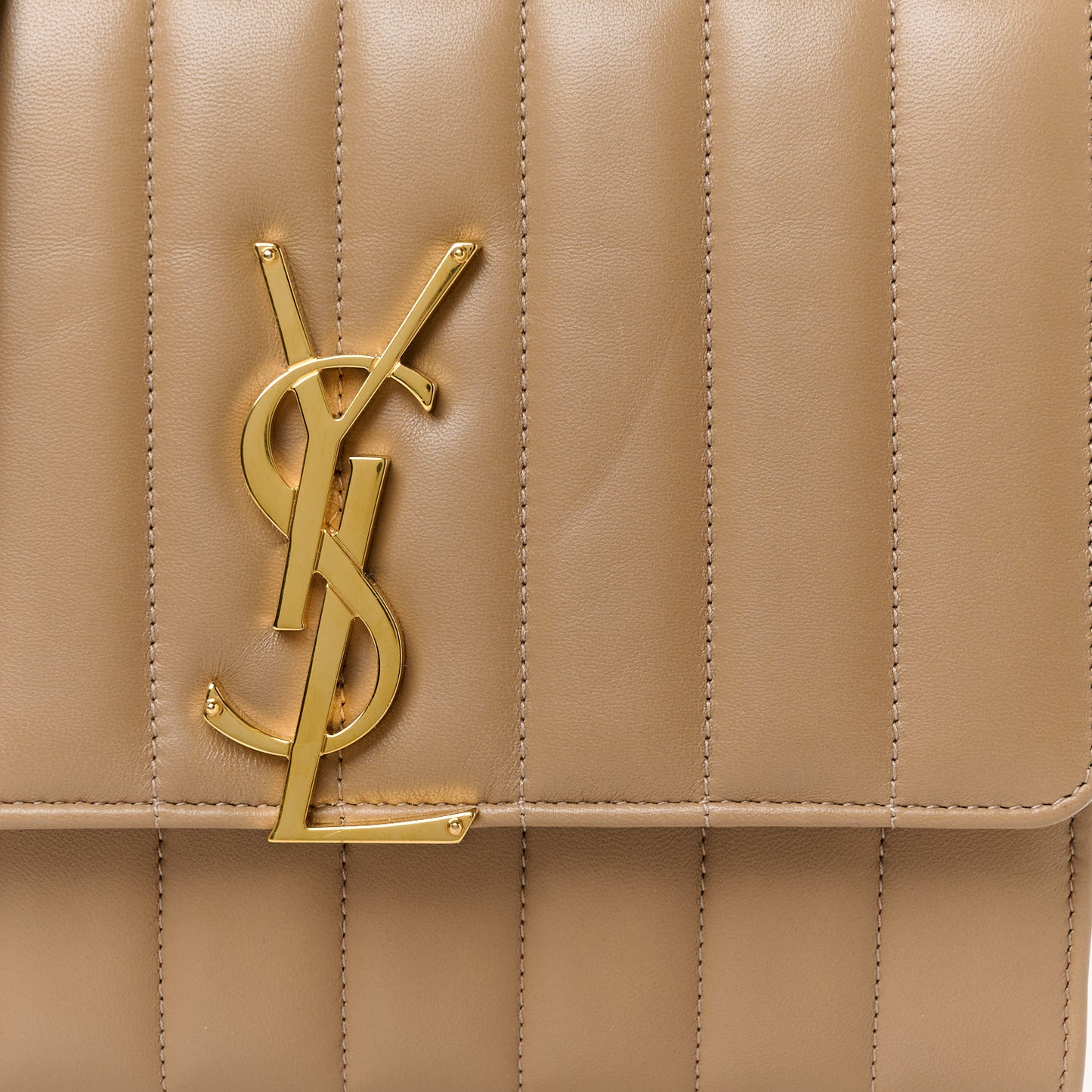 Lambskin Matelasse Monogram Vicky Chain Wallet Peru