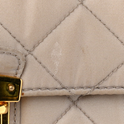 Prada Nylon Tessuto Impuntu Quilted Flap Pomice 11 of 15