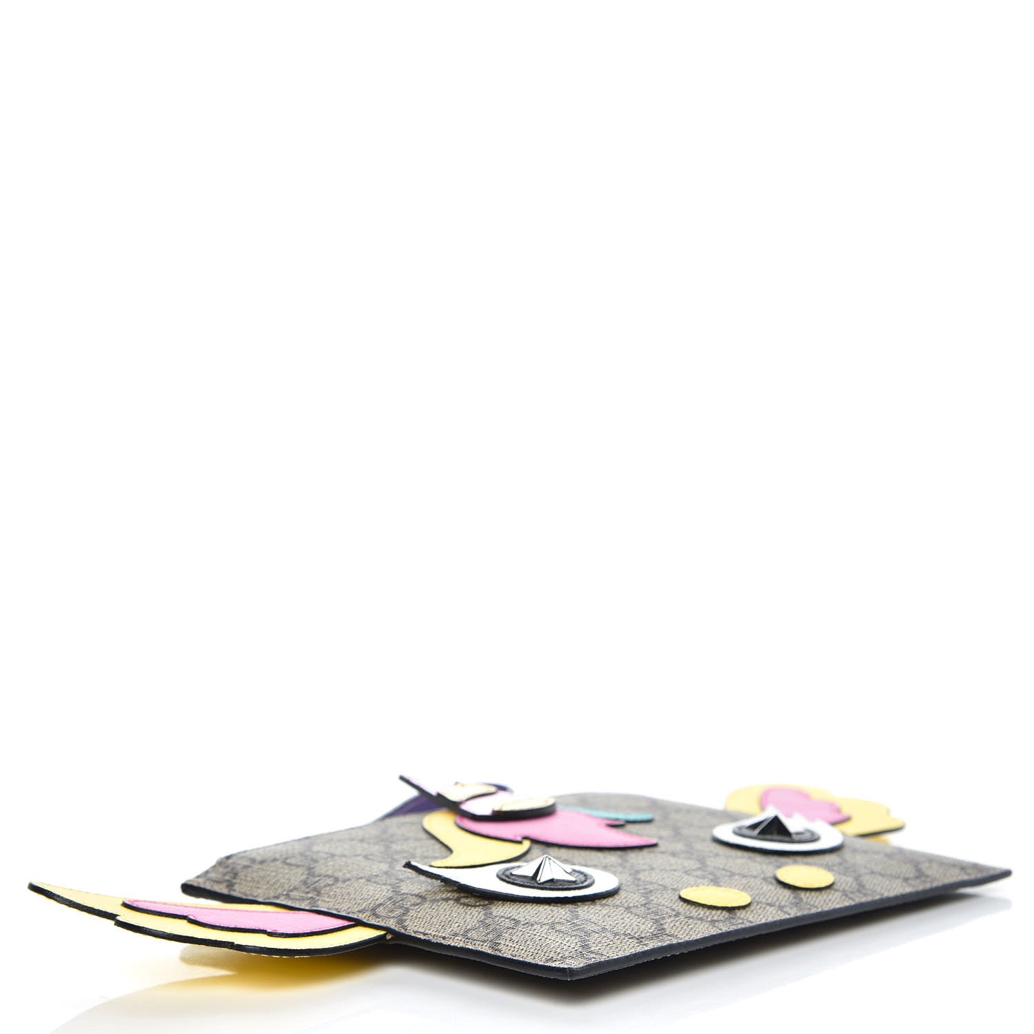 Gucci GG Supreme Monogram Kid's Unicorn Zip Pouch Multicolor 4 of 9