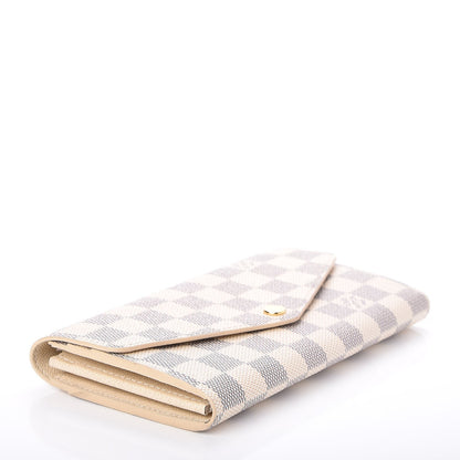 Louis Vuitton Damier Azur Sarah Wallet NM 4 of 7