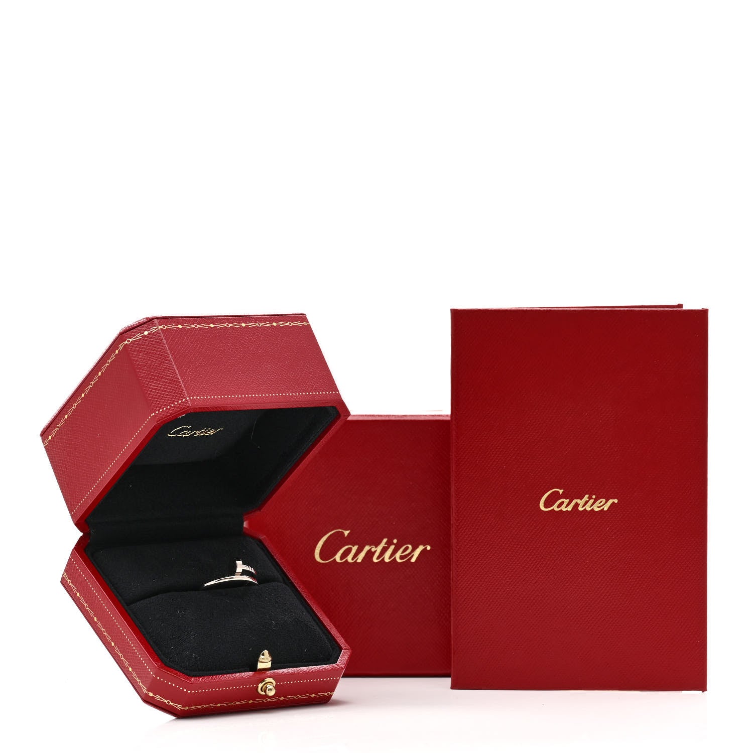 Cartier 18K White Gold Small Juste Un Clou Ring 52 6 6 of 6