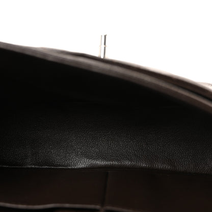 Chanel Caviar Quilted Medium Double Flap Dark Brown 5 of 10