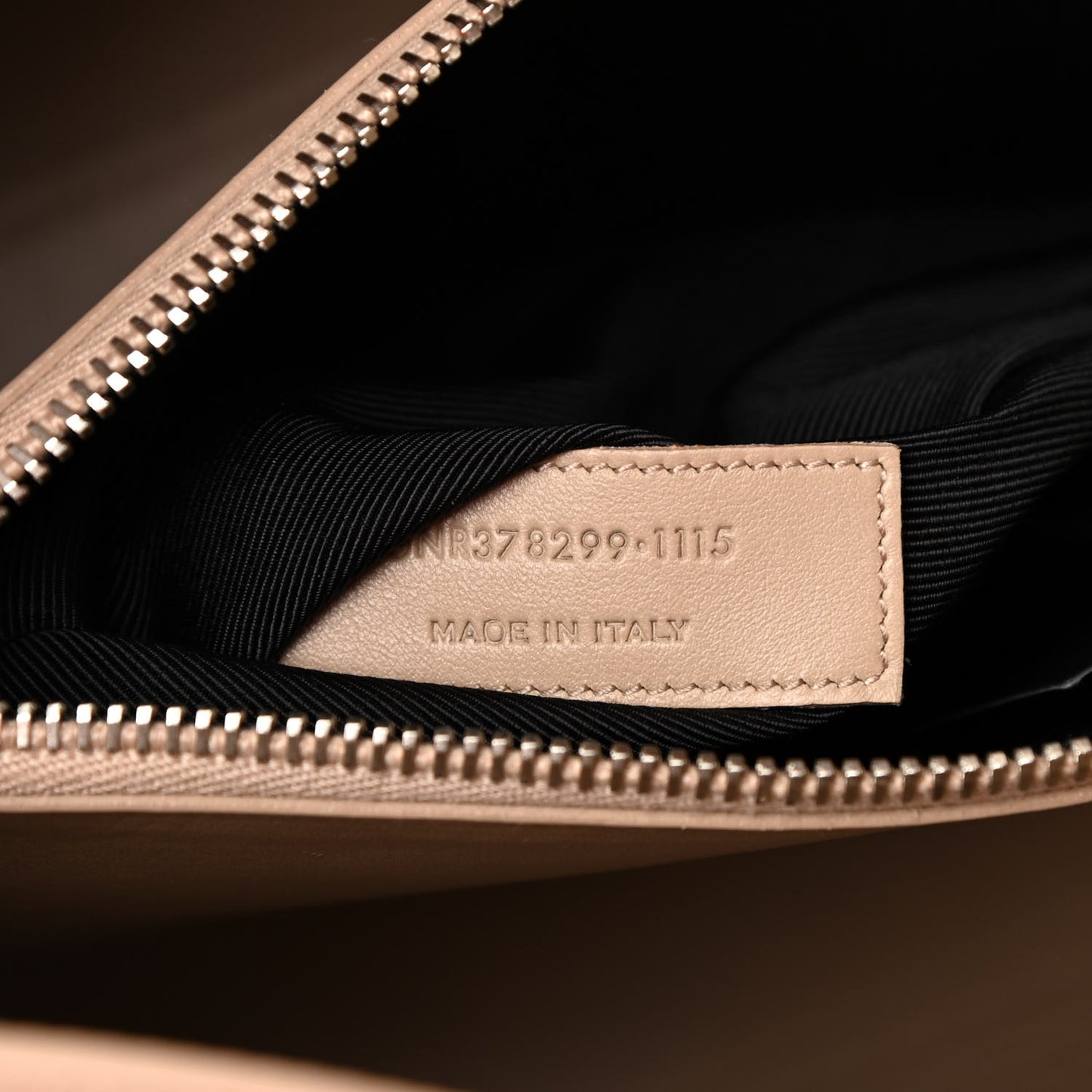 Grained Calfskin Small Sac De Jour Nude Powder