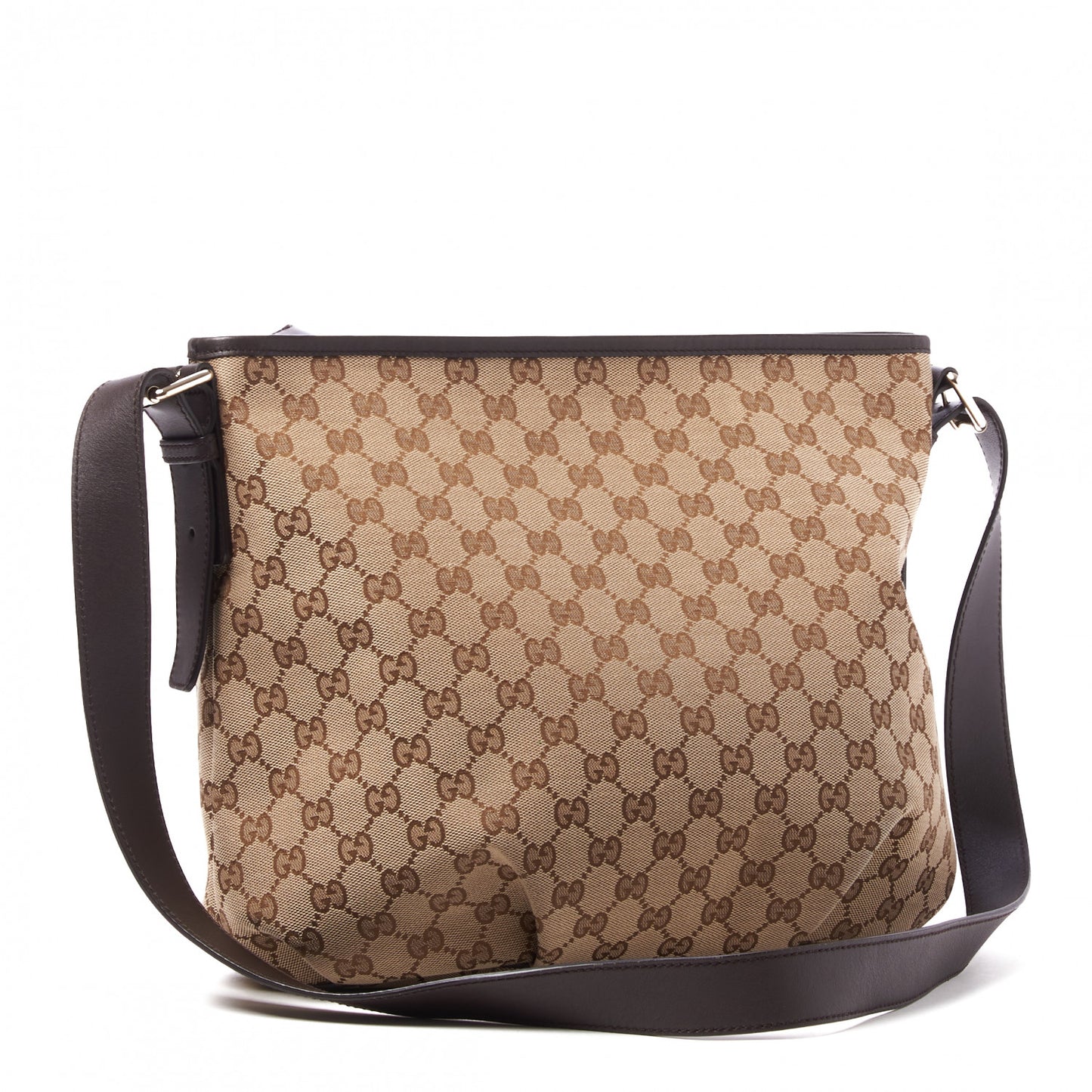 Monogram Messenger Bag Dark Brown