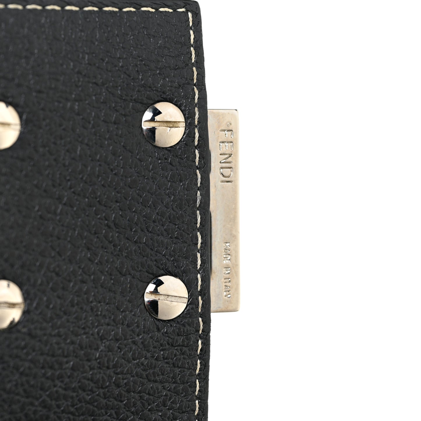 Calfskin Baguette Black