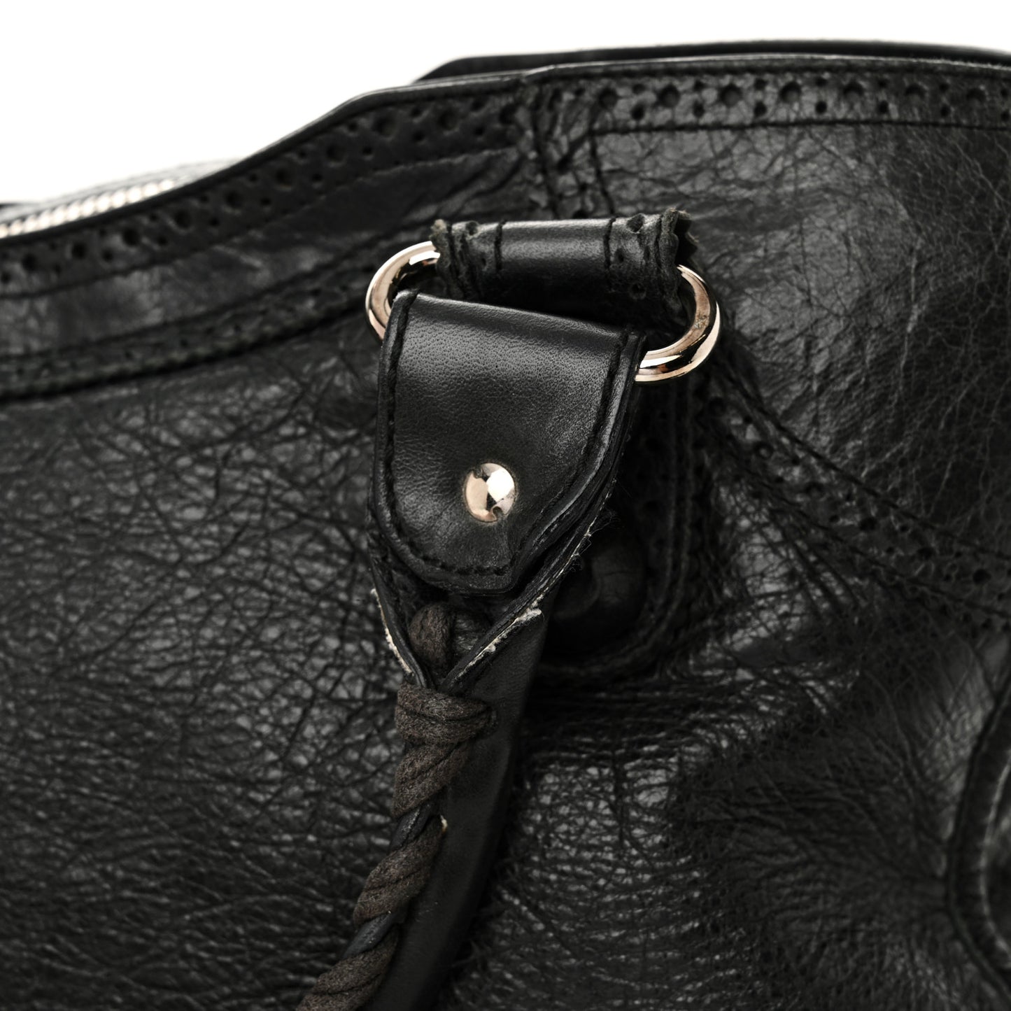 Agneau Giant Brogues Hardware City Black
