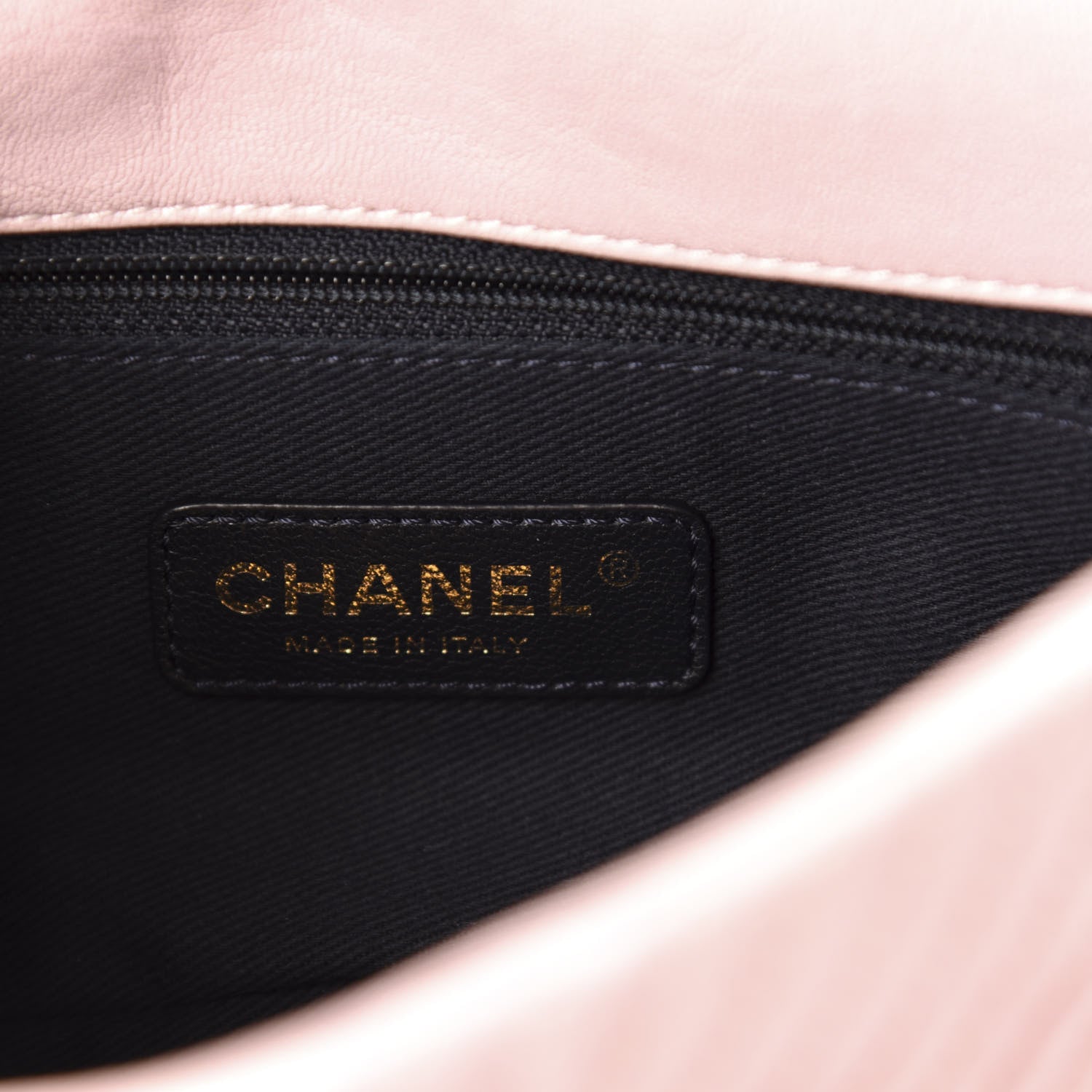 Chanel Calfskin Surpique Chevron Small Flap Pink 8 of 10