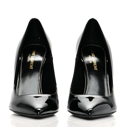 Saint Laurent Patent Opyum 110 Pumps 38.5 Black 2 of 10