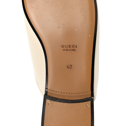 Gucci Malaga Kid Womens Princetown Slippers 40 Mystic White 6 of 10