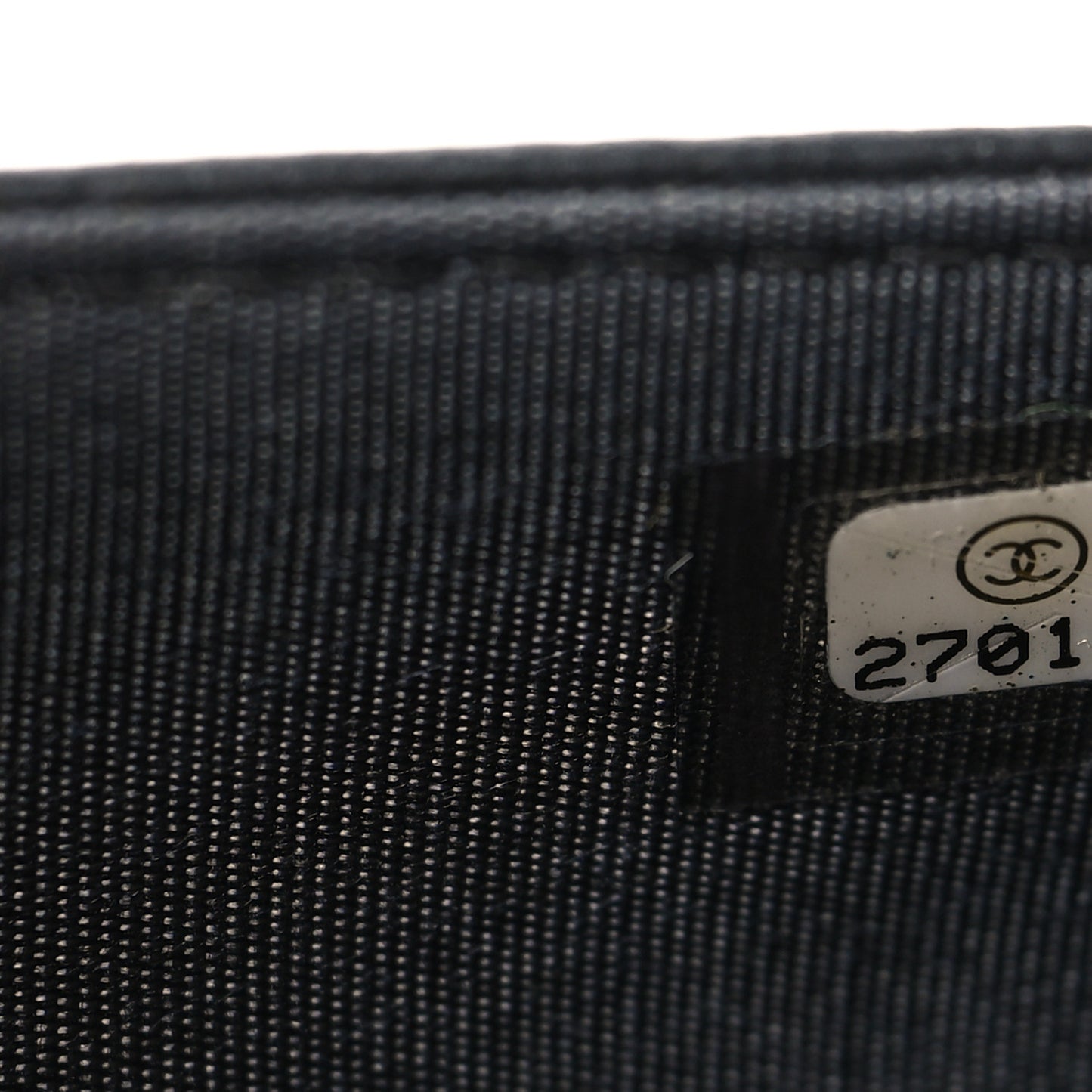 Lambskin Camellia Studded Wallet on Chain WOC Grey