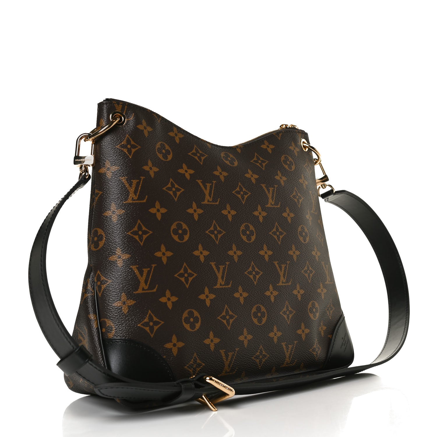 Louis Vuitton Monogram Odeon MM Black 3 of 13