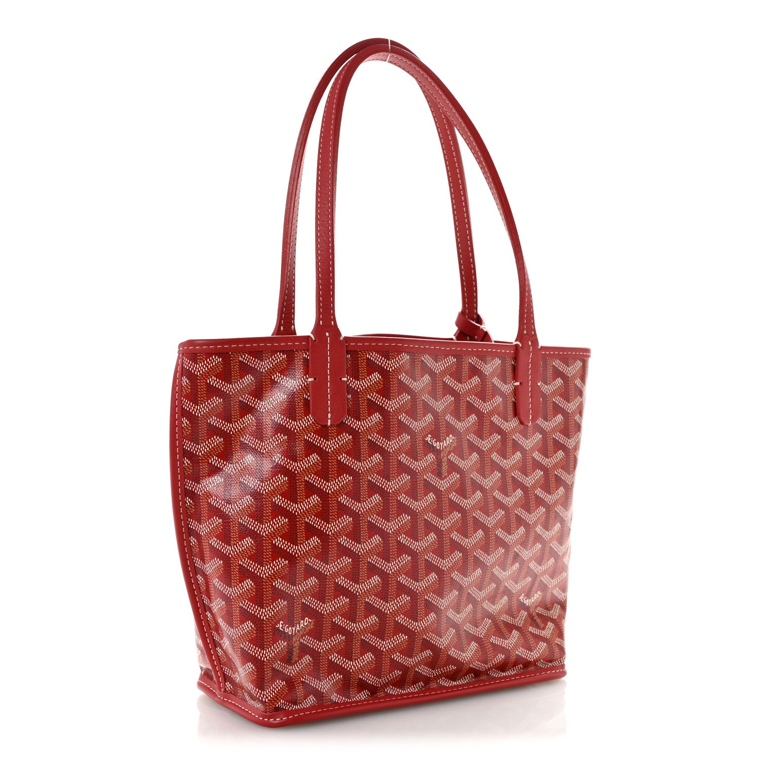 Goyard Goyardine Reversible Mini Anjou Red 4 of 17