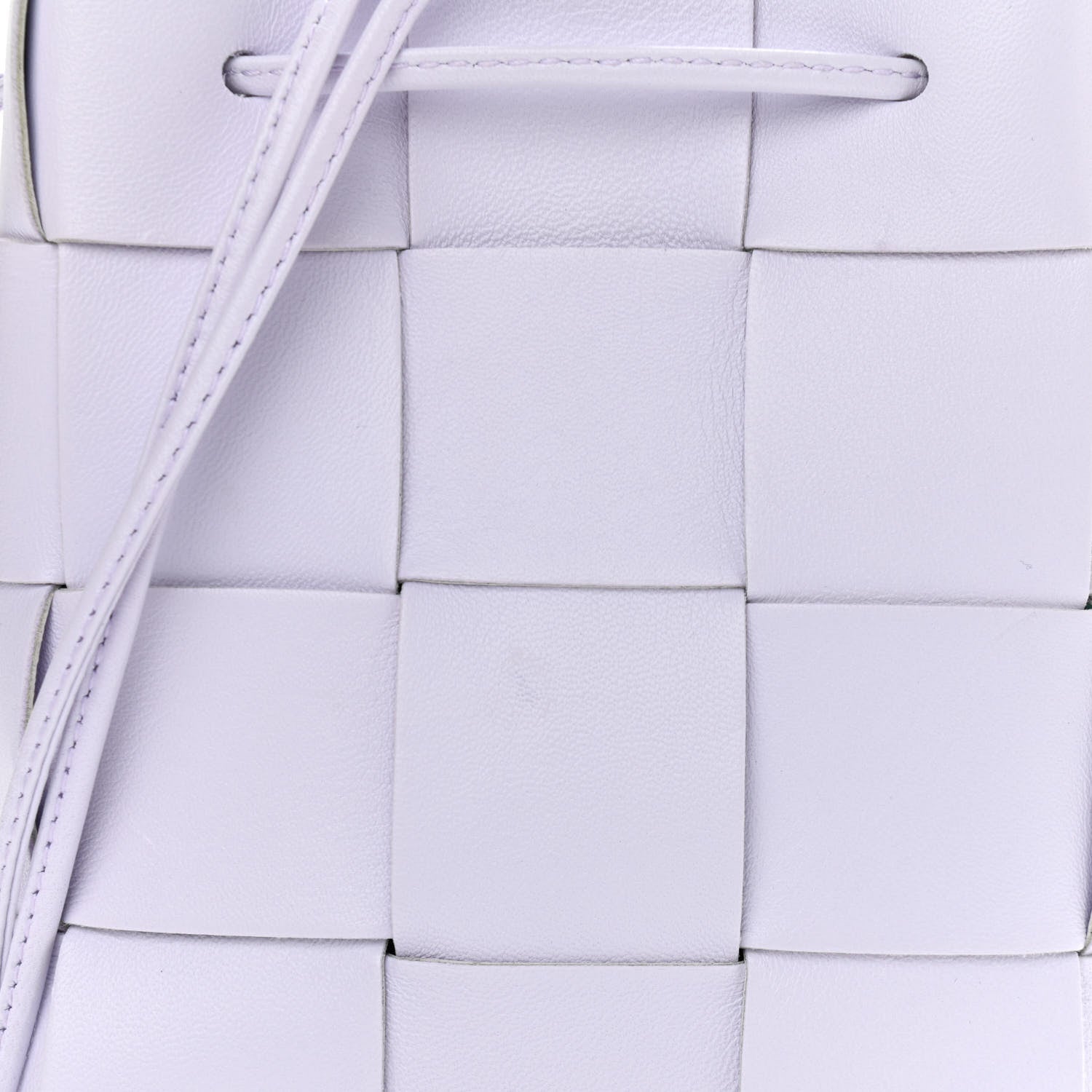 Bottega Veneta Calfskin Intreccio Small Cassette Bucket Bag Mirth Washed 7 of 9