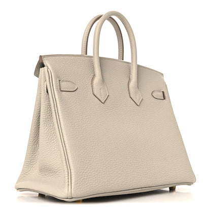 Hermes Togo Birkin 25 Beton 3 of 13