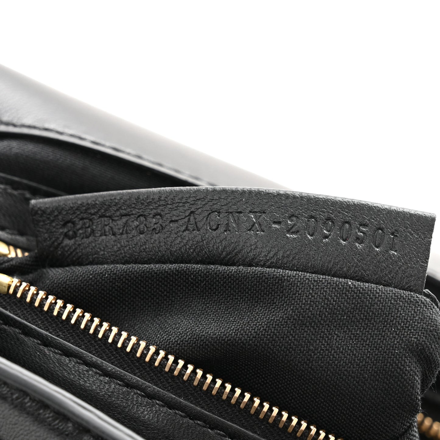 Nappa Apolo Chain Baguette Black