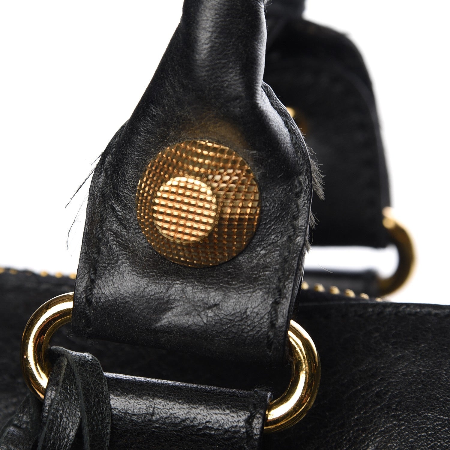 Balenciaga Agneau Giant 21 Gold Hardware Weekender Black 8 of 11