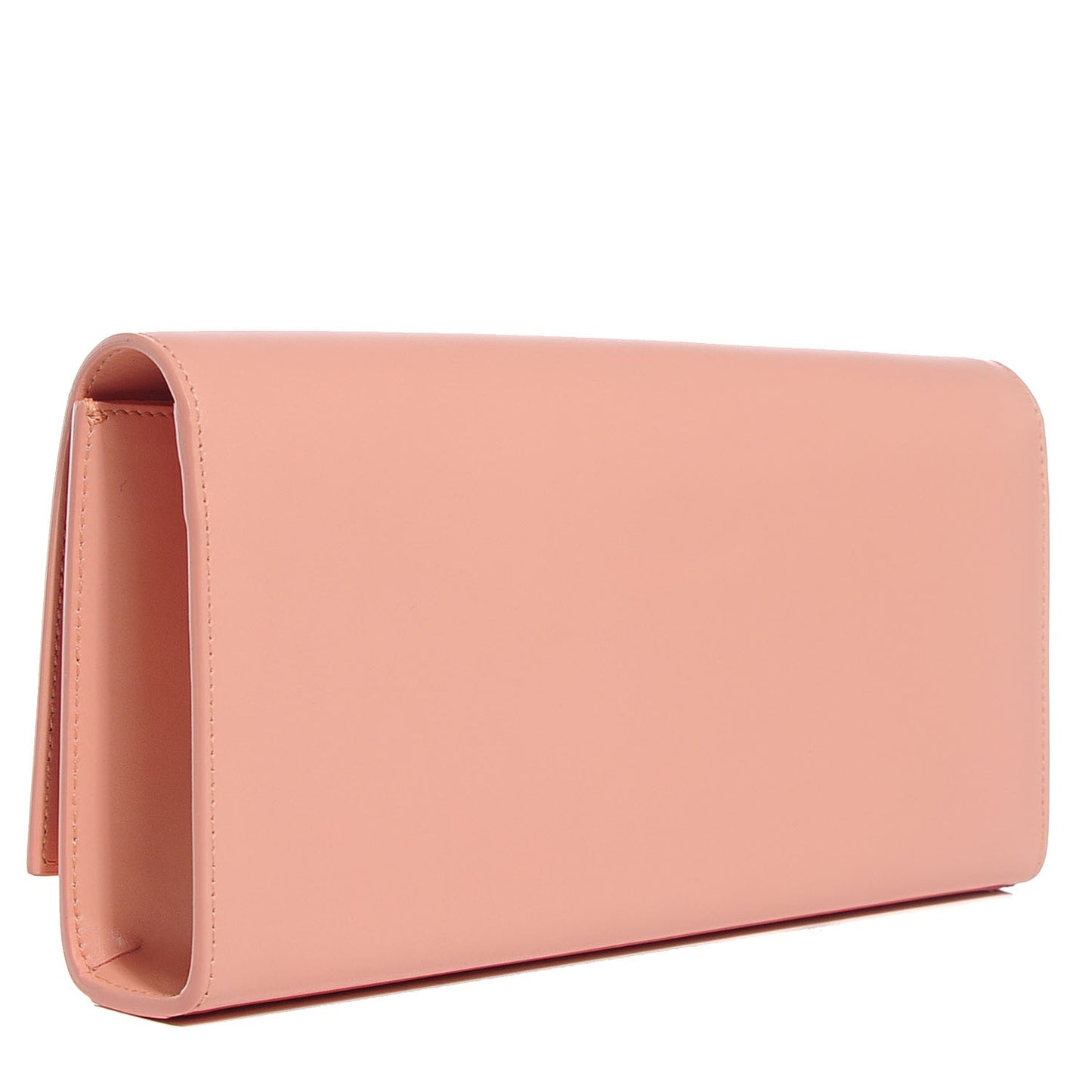Calfskin Classic Monogram Clutch Glossy Blush