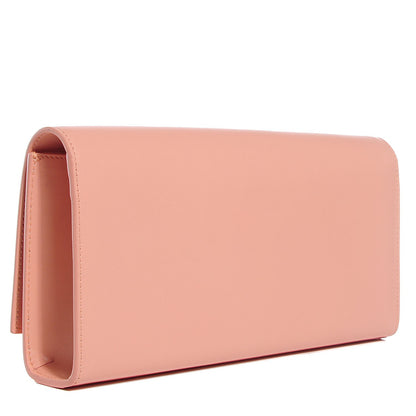 Saint Laurent Calfskin Classic Monogram Clutch Glossy Blush 3 of 8