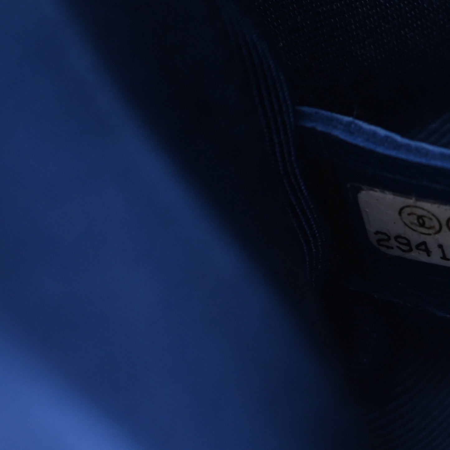 Goatskin Quilted Medium Chanel 19 Flap Dark Blue