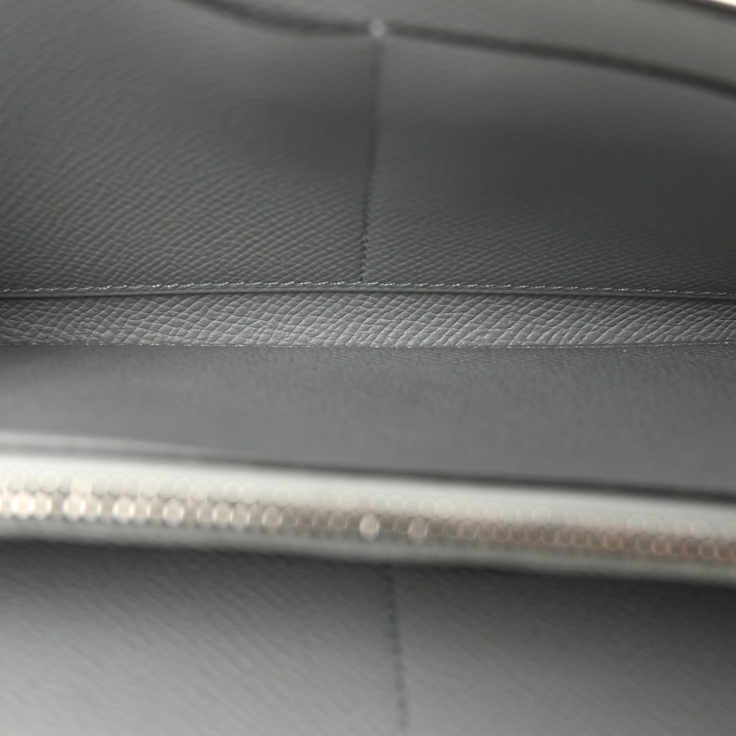 Hermes Epsom Kelly Wallet To Go Gris Pantin 5 of 10