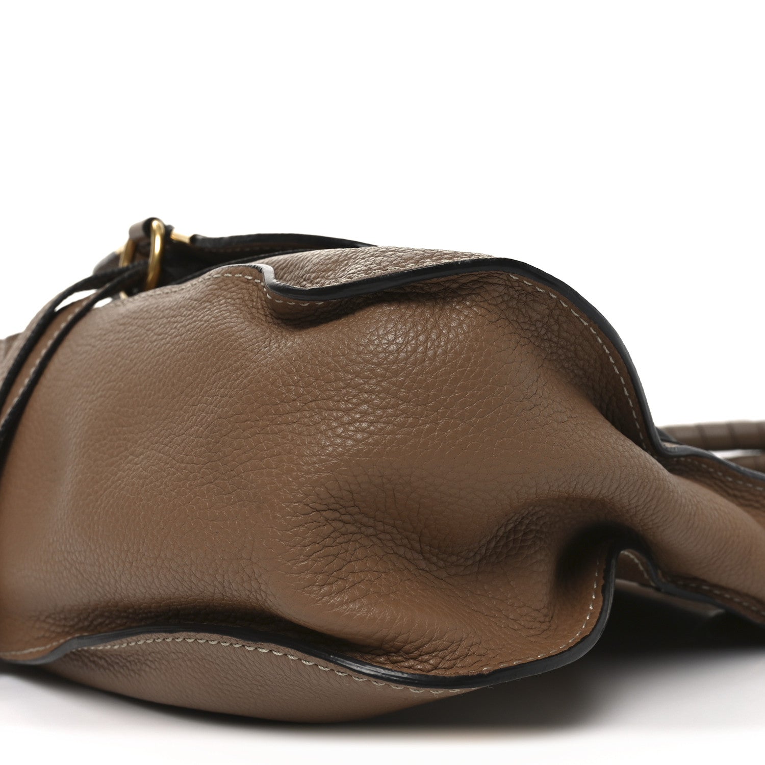 Chloe Calfskin Medium Marcie Satchel Tan 10 of 10