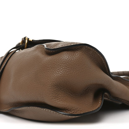 Chloe Calfskin Medium Marcie Satchel Tan 10 of 10