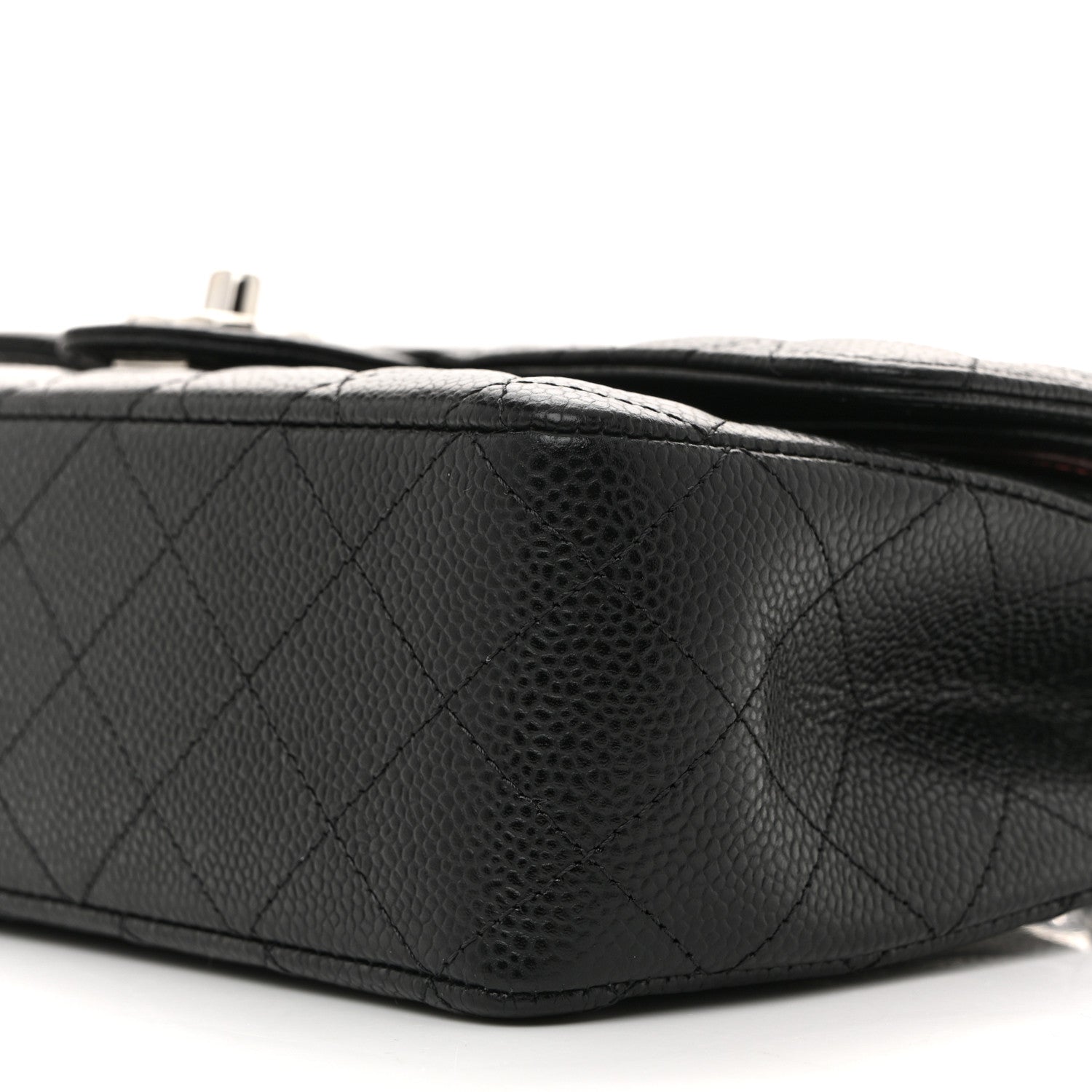 Chanel Caviar Quilted Medium Double Flap Black 10 of 10