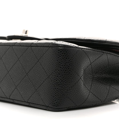 Chanel Caviar Quilted Medium Double Flap Black 10 of 10