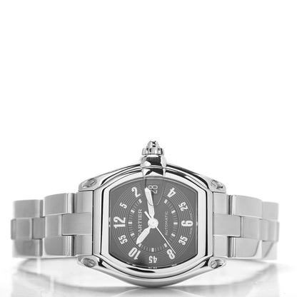 Cartier Stainless Steel 37mm Roadster Automatic Watch Black 2 of 4