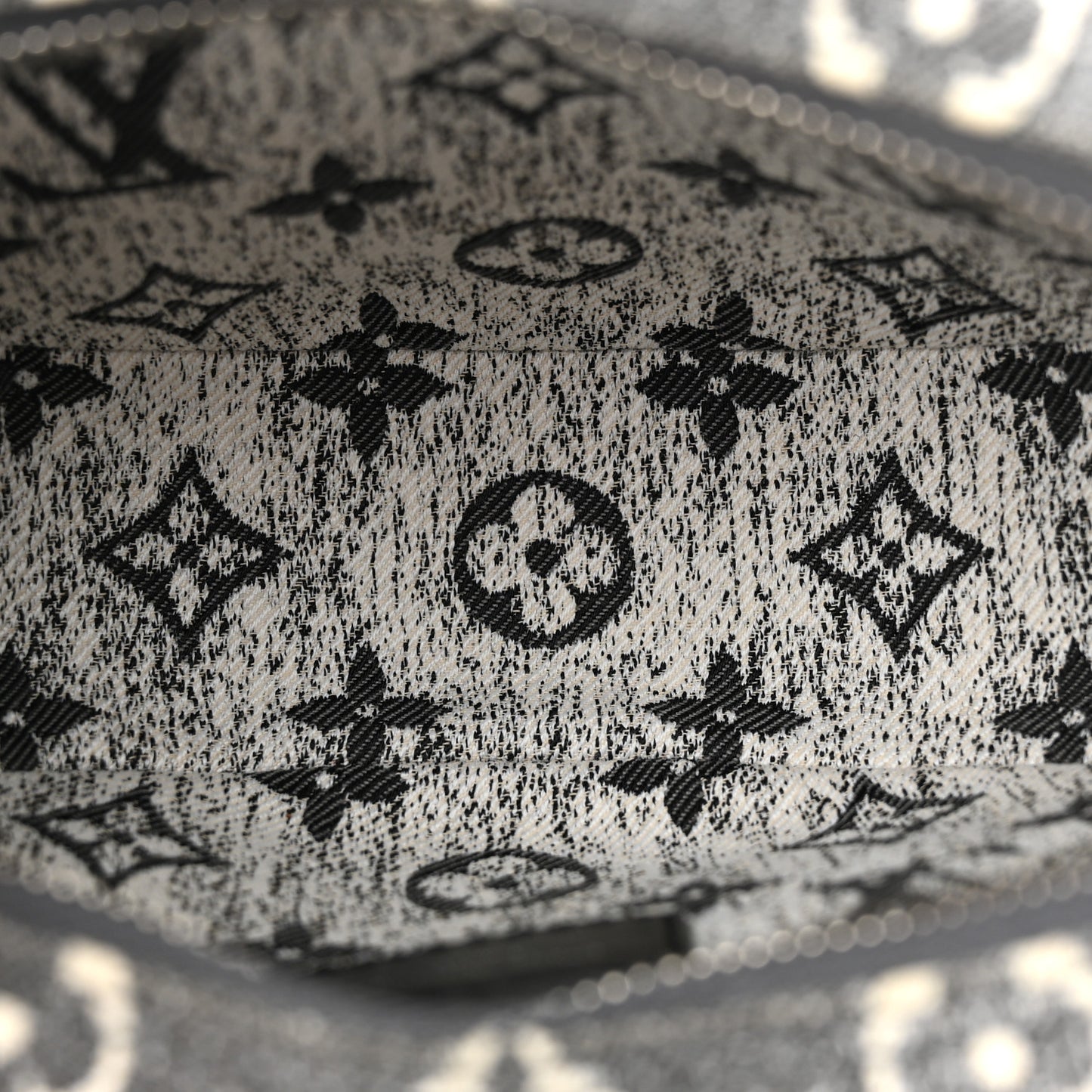 Monogram Jacquard Denim Loop Black