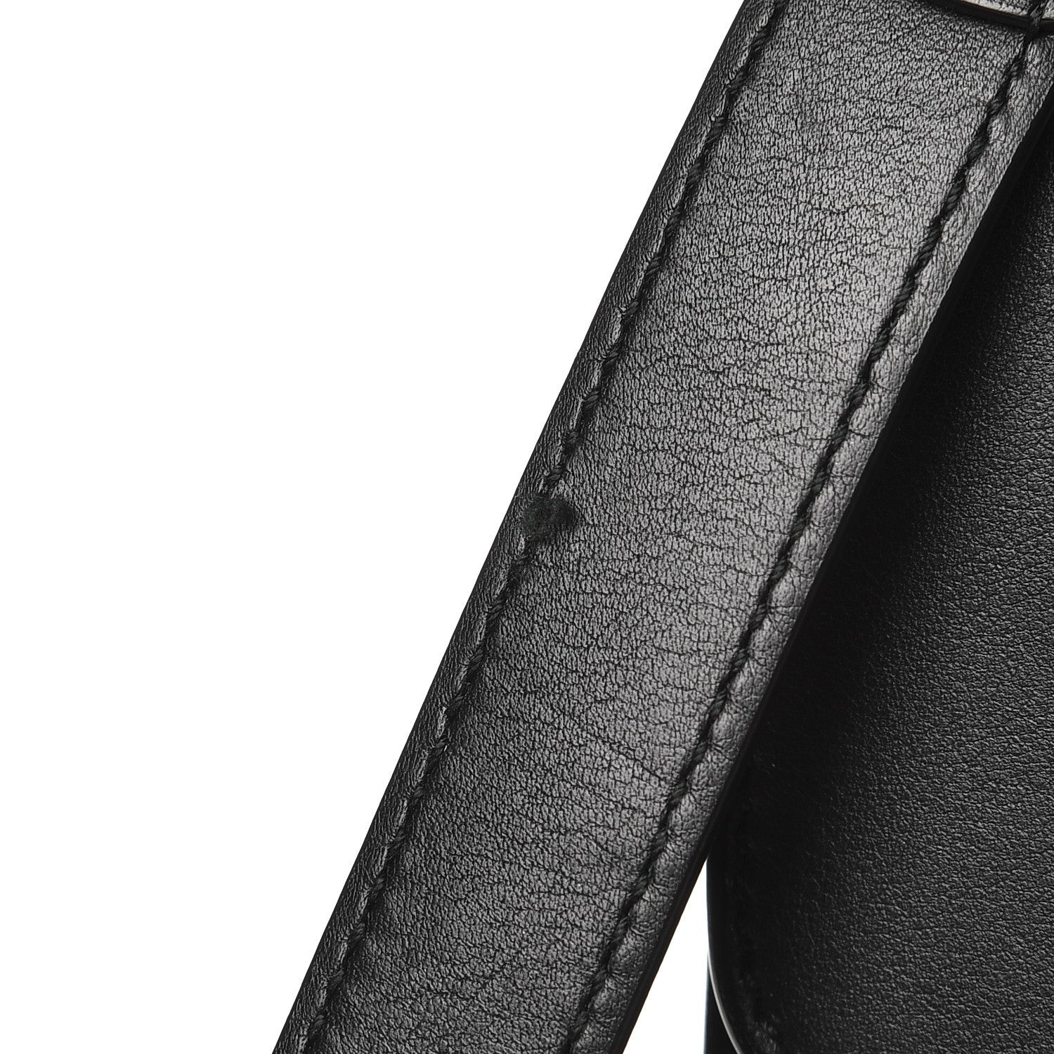 Gucci Moon Calfskin Medium Interlocking G Shoulder Bag Black 8 of 11