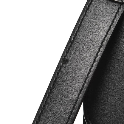 Gucci Moon Calfskin Medium Interlocking G Shoulder Bag Black 8 of 11
