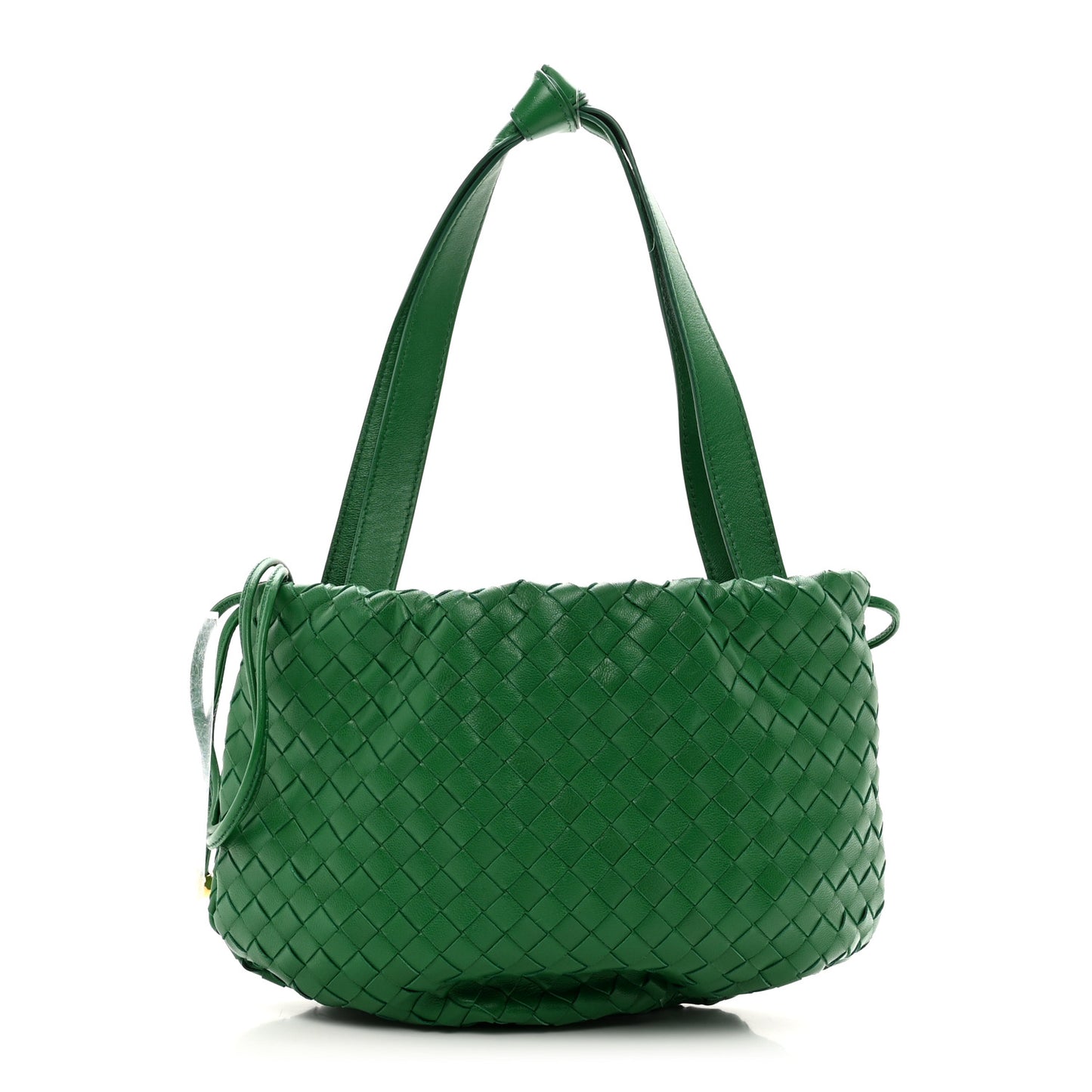 Nappa Intrecciato Small Bulb Racing Green