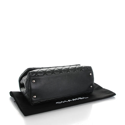 Chanel Caviar Quilted Small Coco Handle Flap Black 4 of 8