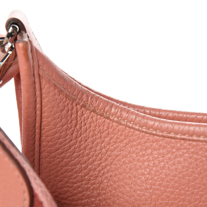Hermes Taurillon Clemence Amazone Evelyne III PM Crevette 14 of 20