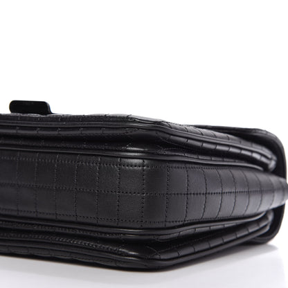 Celine Calfskin Quilted Medium C Bag Black 7 of 10