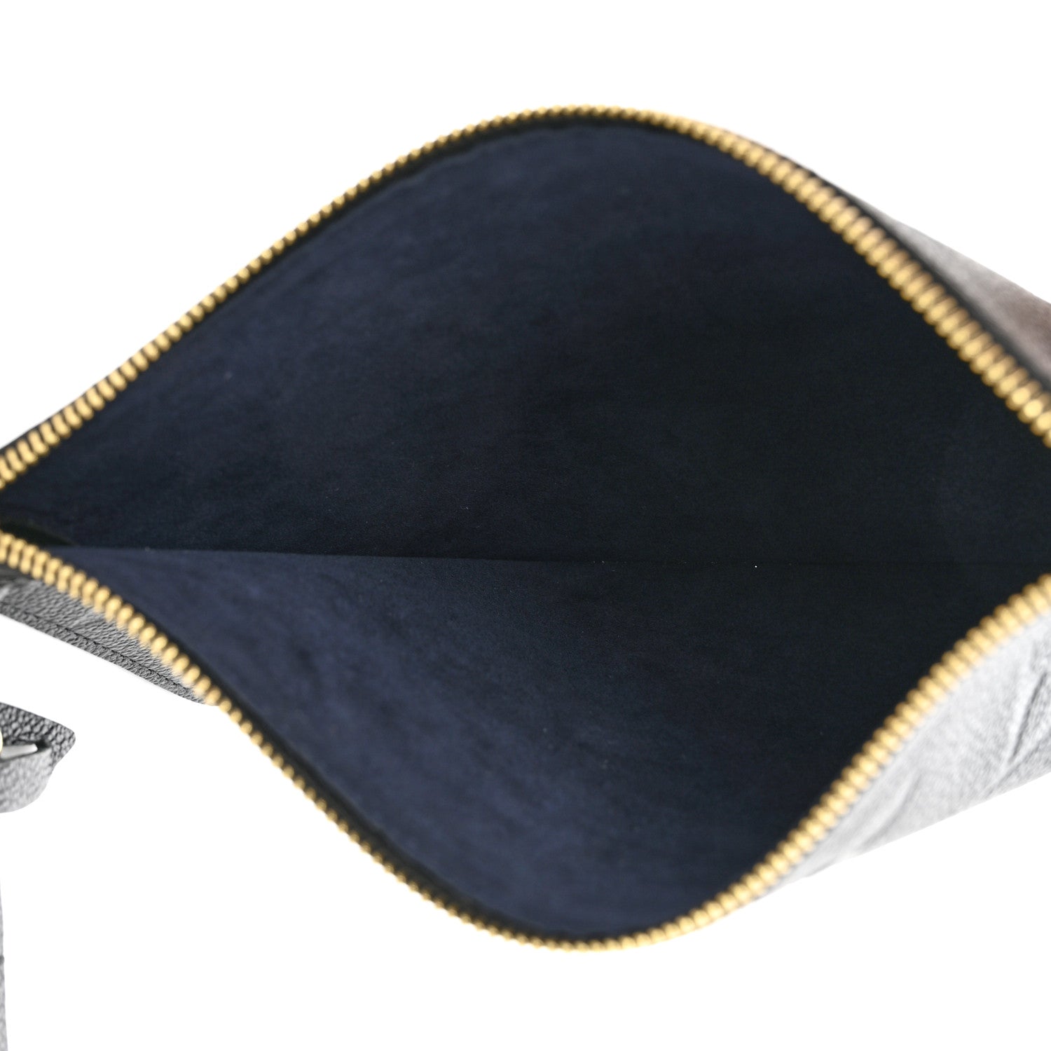 Louis Vuitton Empreinte Monogram Giant Neverfull MM Pochette Black 5 of 8