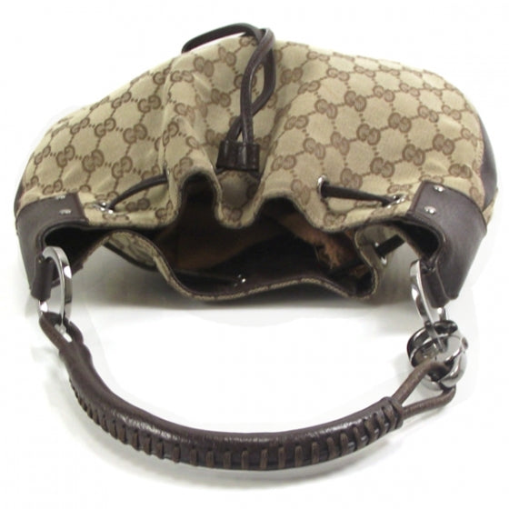 Gucci Monogram GG Drawstring Small Hobo 7 of 12