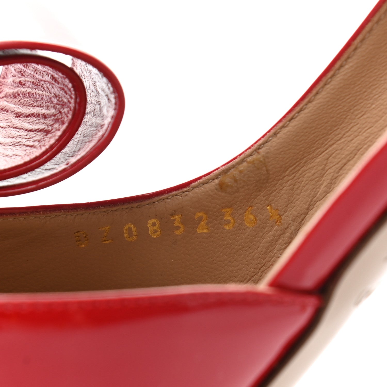 Valentino Garavani Patent Couture Bow Peep Toe d'Orsay 15/110mm Pumps 36.5 Rosso Valentino 8 of 9