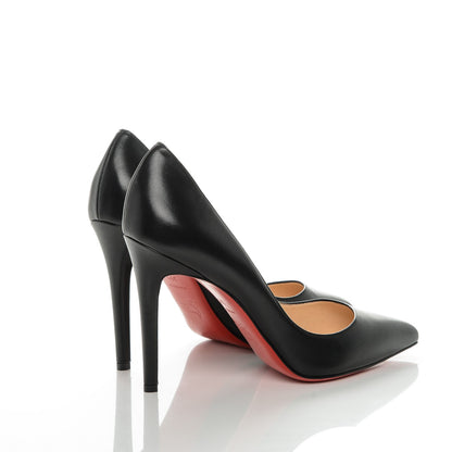 Christian Louboutin Shiny Nappa Pigalle 100 Pumps 39.5 Black 4 of 7