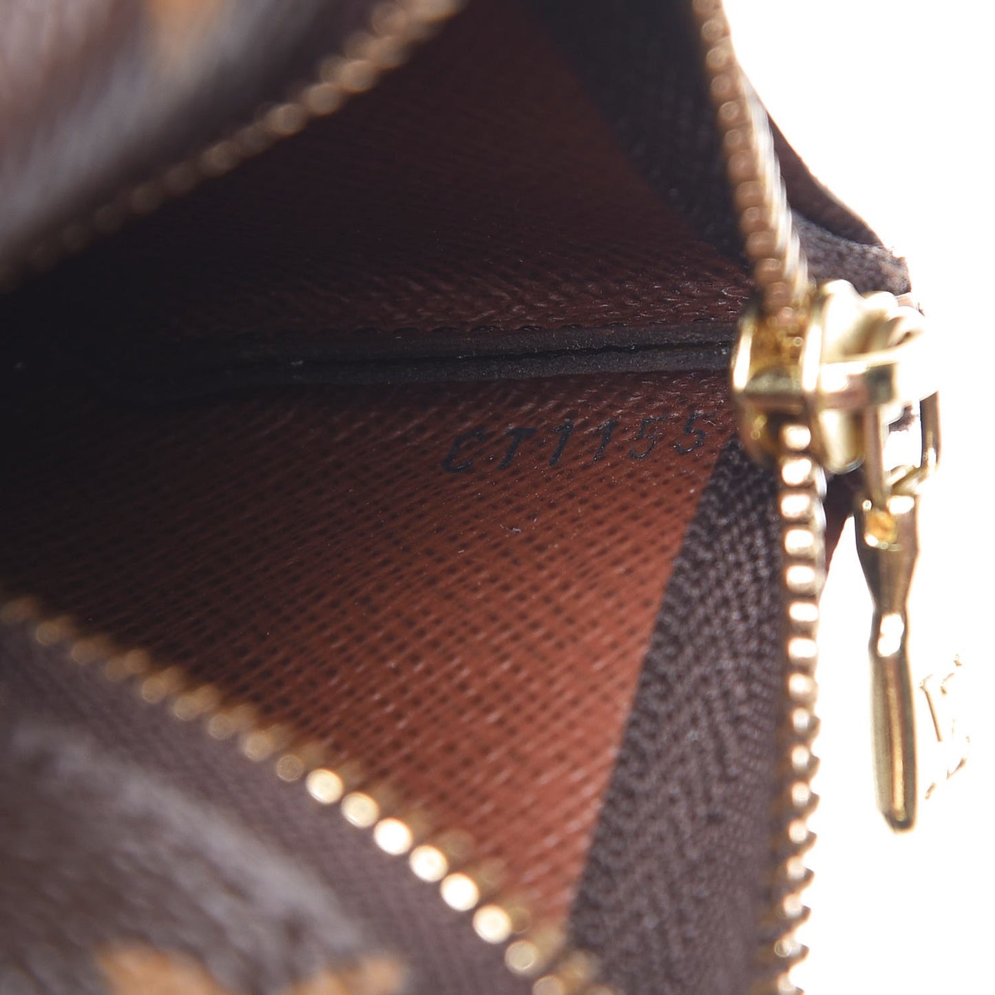 Monogram Key Pouch