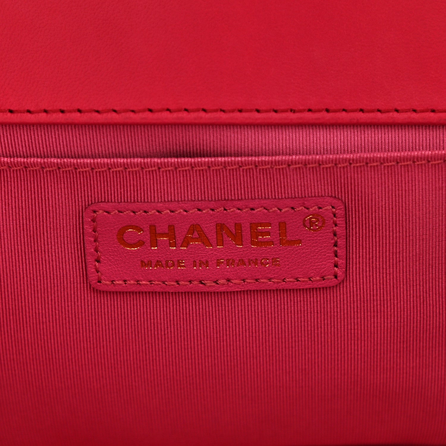 Chanel Lambskin Quilted Medium Boy Flap Fuchsia 6 of 9
