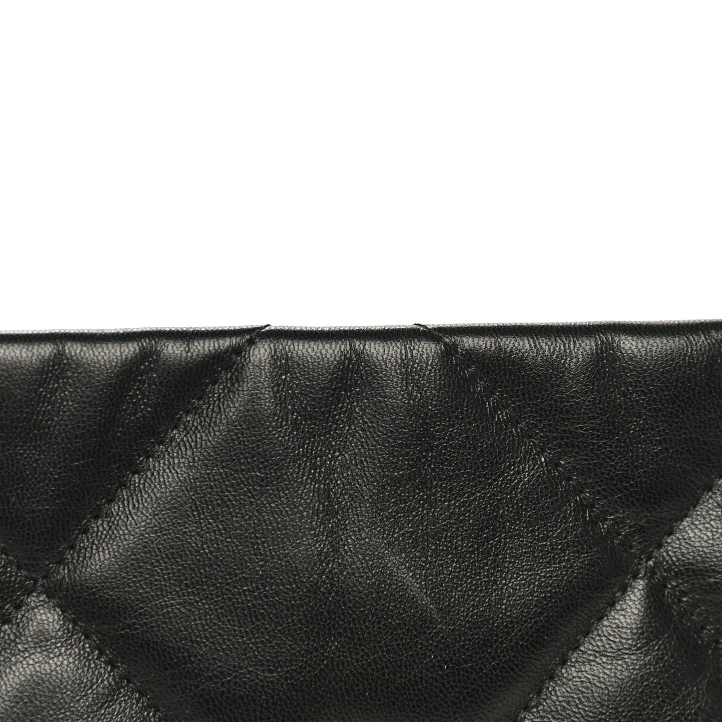 Shiny Goatskin Quilted Medium Chanel 19 Flap Black