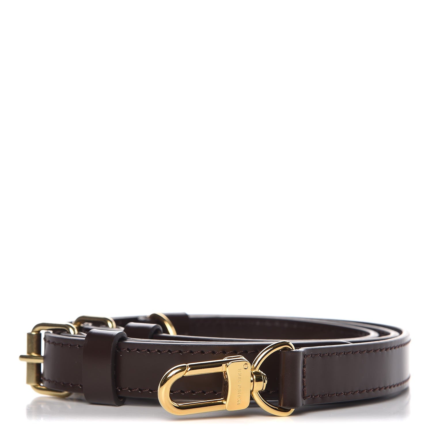 Louis Vuitton Calfskin Adjustable Speedy Bandouliere Shoulder Strap Brown 1 of 3